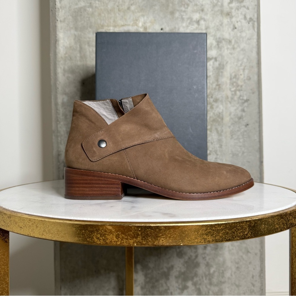 Eileen Fisher Women's Size 9.5 Billie Antelope Tumbled Nubuck Boot NIB $250